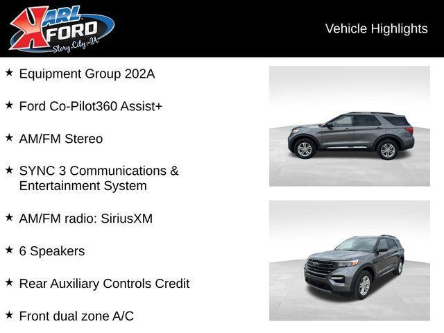 used 2023 Ford Explorer car, priced at $35,998