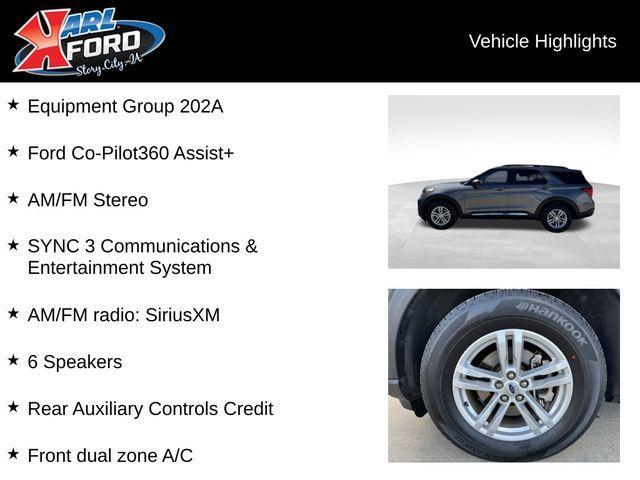 used 2023 Ford Explorer car, priced at $35,998