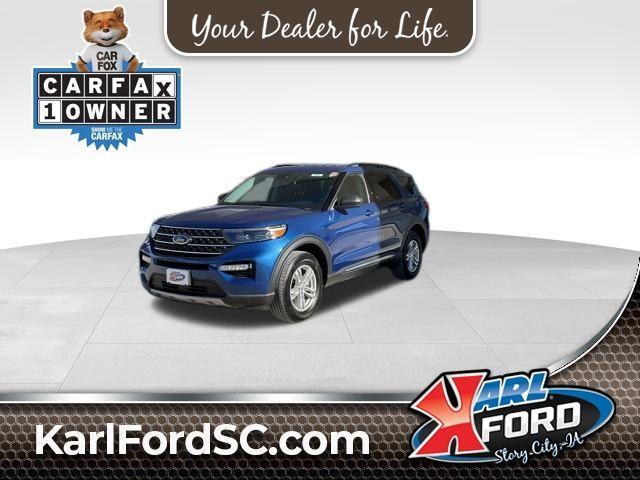 used 2022 Ford Explorer car, priced at $37,989