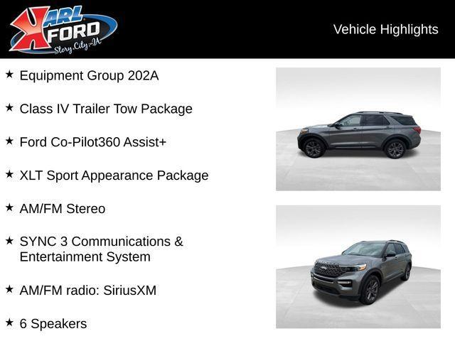 used 2023 Ford Explorer car, priced at $38,998
