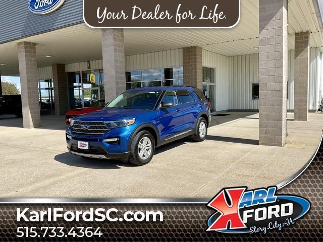 used 2022 Ford Explorer car, priced at $36,498