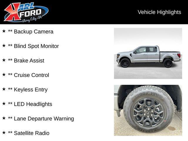 new 2025 Ford F-150 car, priced at $59,875
