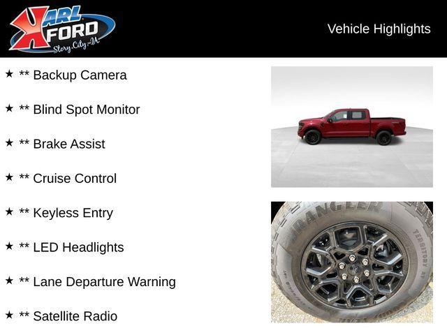 new 2025 Ford F-150 car, priced at $60,326