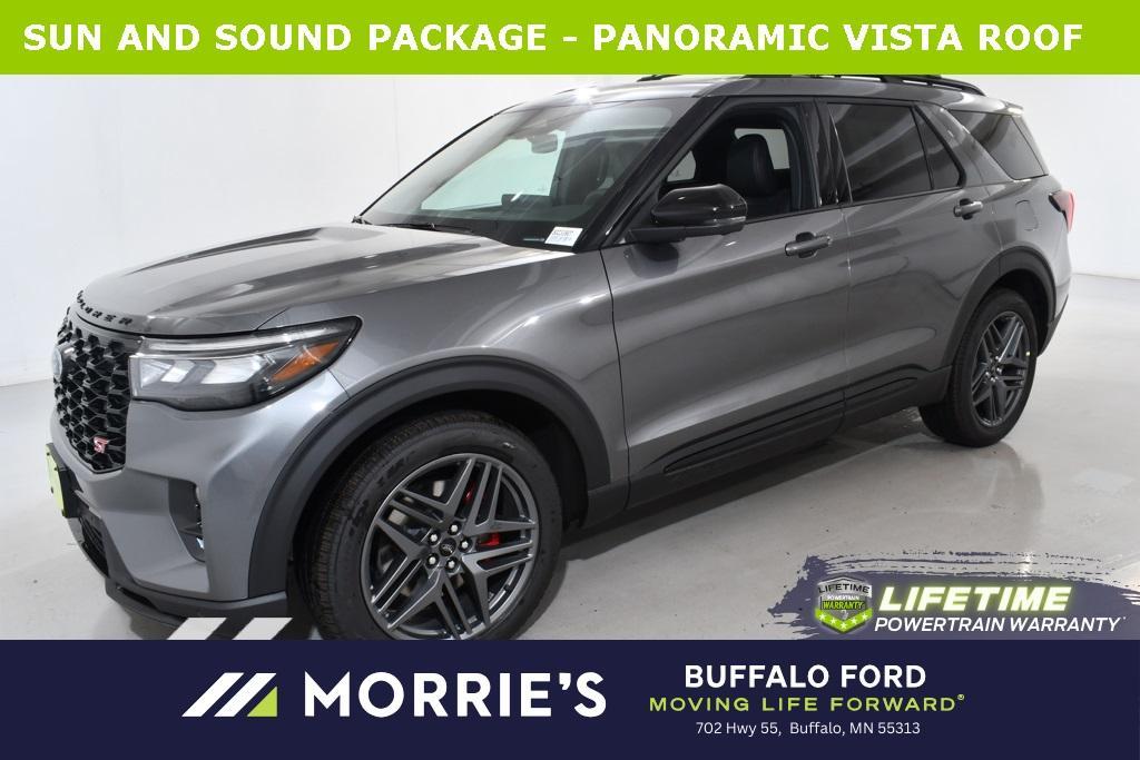 new 2025 Ford Explorer car, priced at $58,677