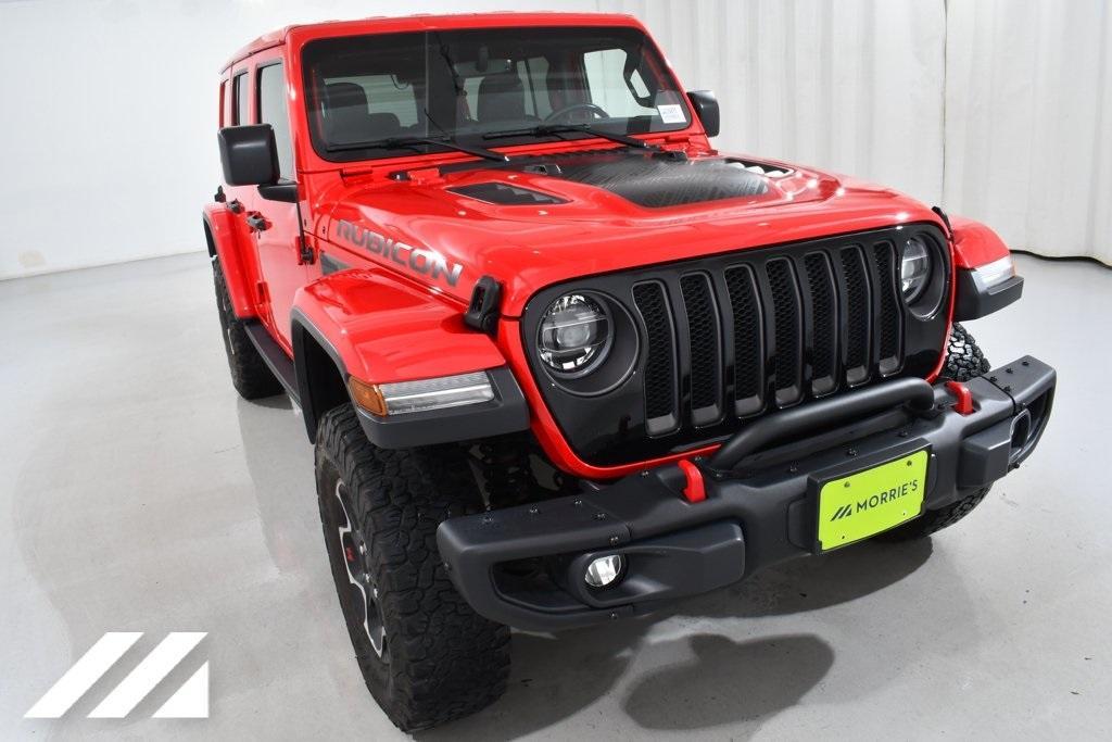 used 2020 Jeep Wrangler Unlimited car, priced at $38,955