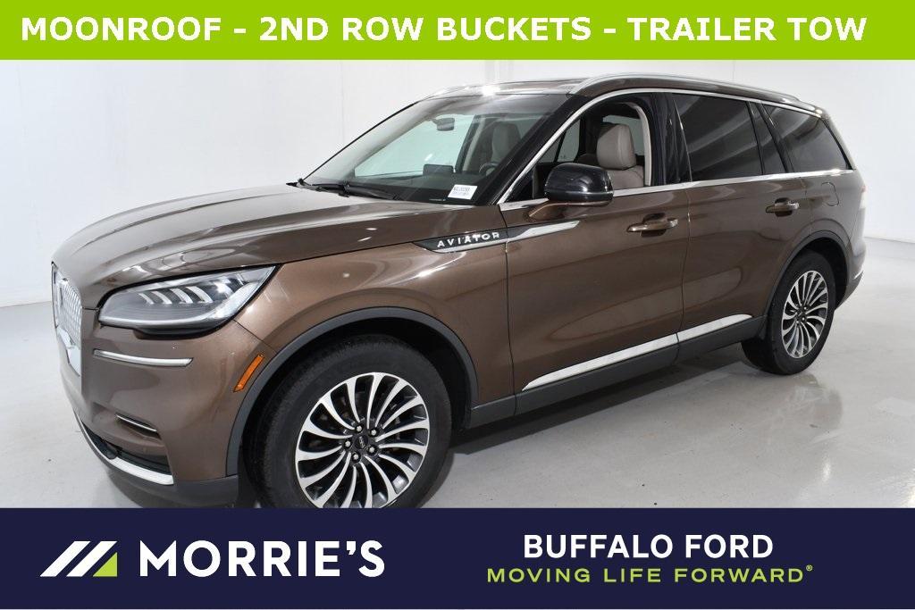 used 2022 Lincoln Aviator car, priced at $43,455