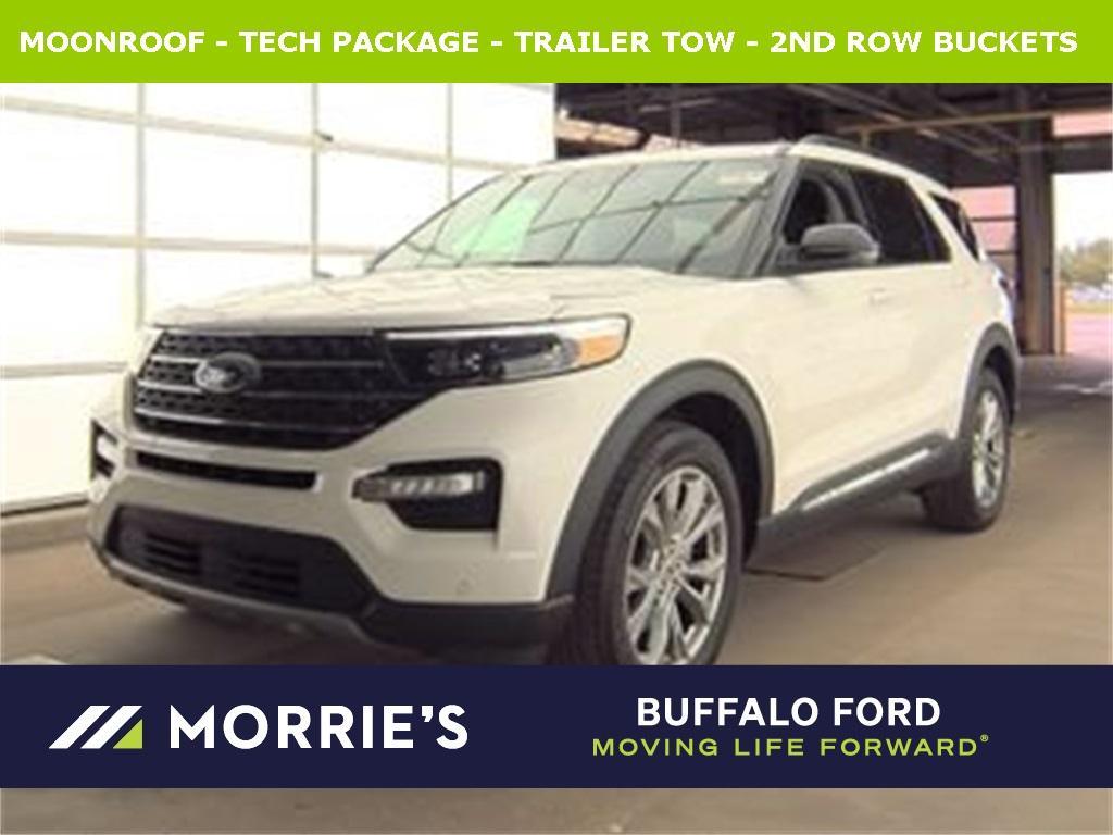 used 2022 Ford Explorer car, priced at $34,955