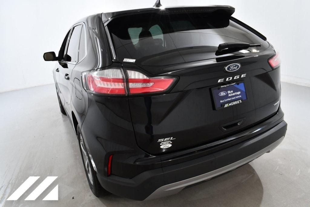 used 2021 Ford Edge car, priced at $24,955