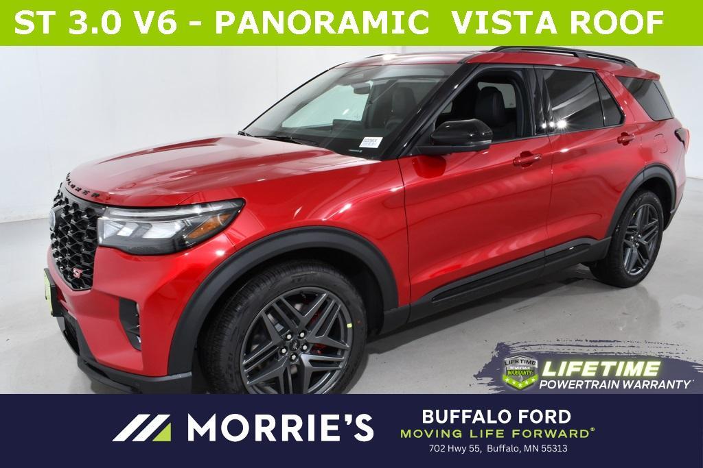 new 2025 Ford Explorer car, priced at $57,777