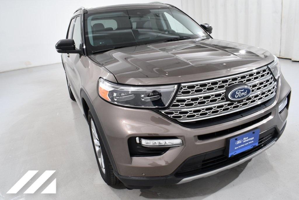 used 2021 Ford Explorer car, priced at $35,355