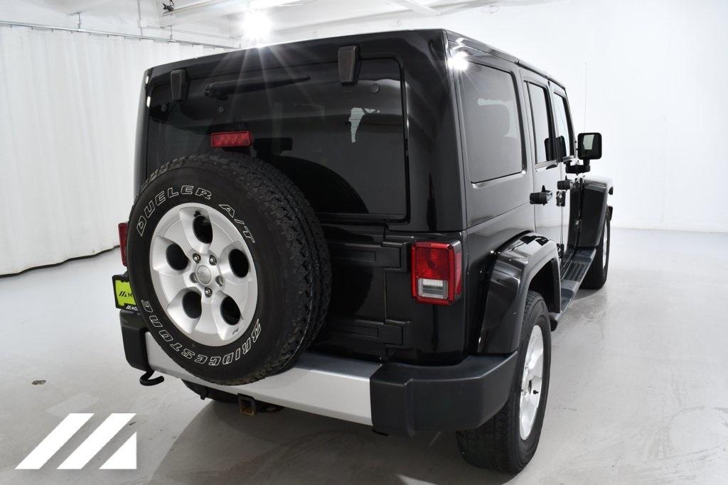 used 2015 Jeep Wrangler Unlimited car, priced at $19,555