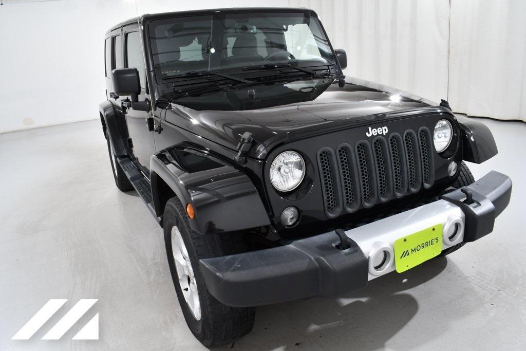 used 2015 Jeep Wrangler Unlimited car, priced at $19,555