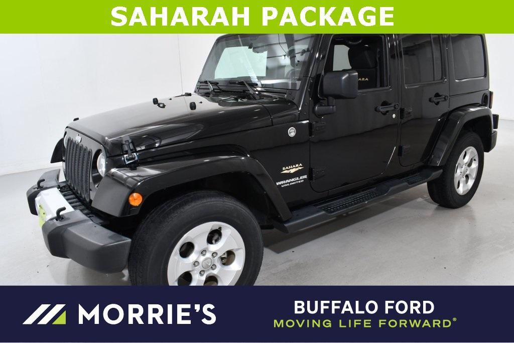 used 2015 Jeep Wrangler Unlimited car, priced at $19,555