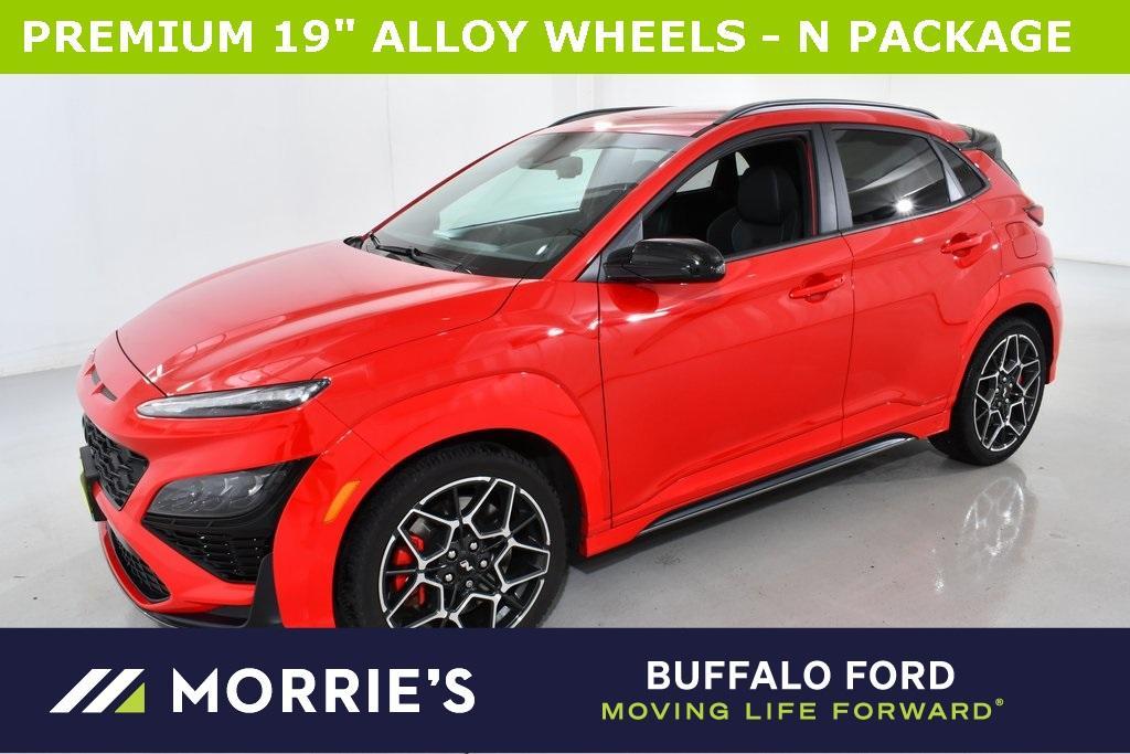 used 2023 Hyundai Kona N car, priced at $23,455