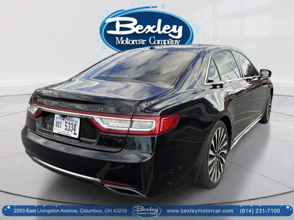 used 2017 Lincoln Continental car, priced at $21,950