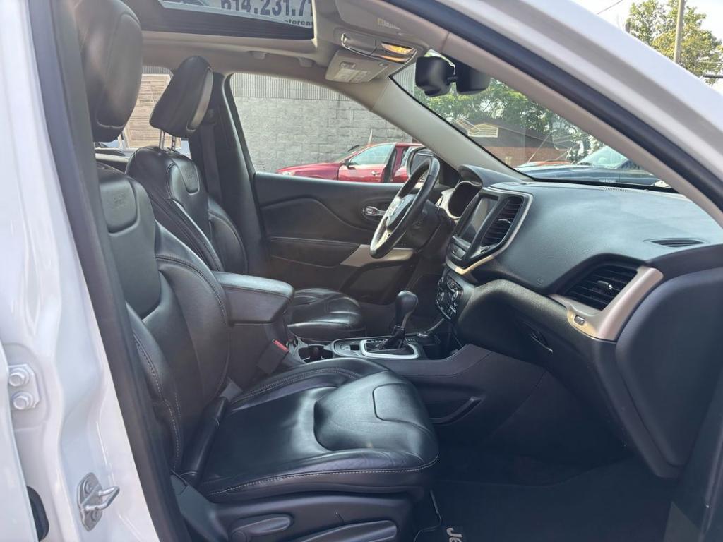 used 2017 Jeep Cherokee car, priced at $14,950