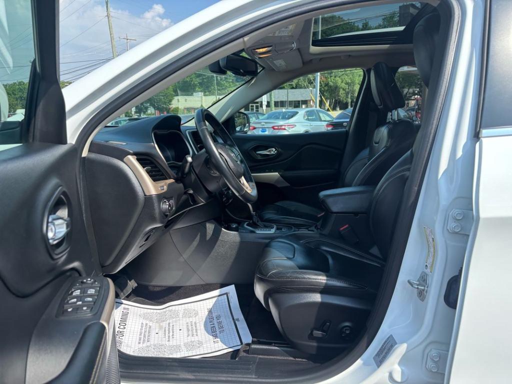 used 2017 Jeep Cherokee car, priced at $14,950