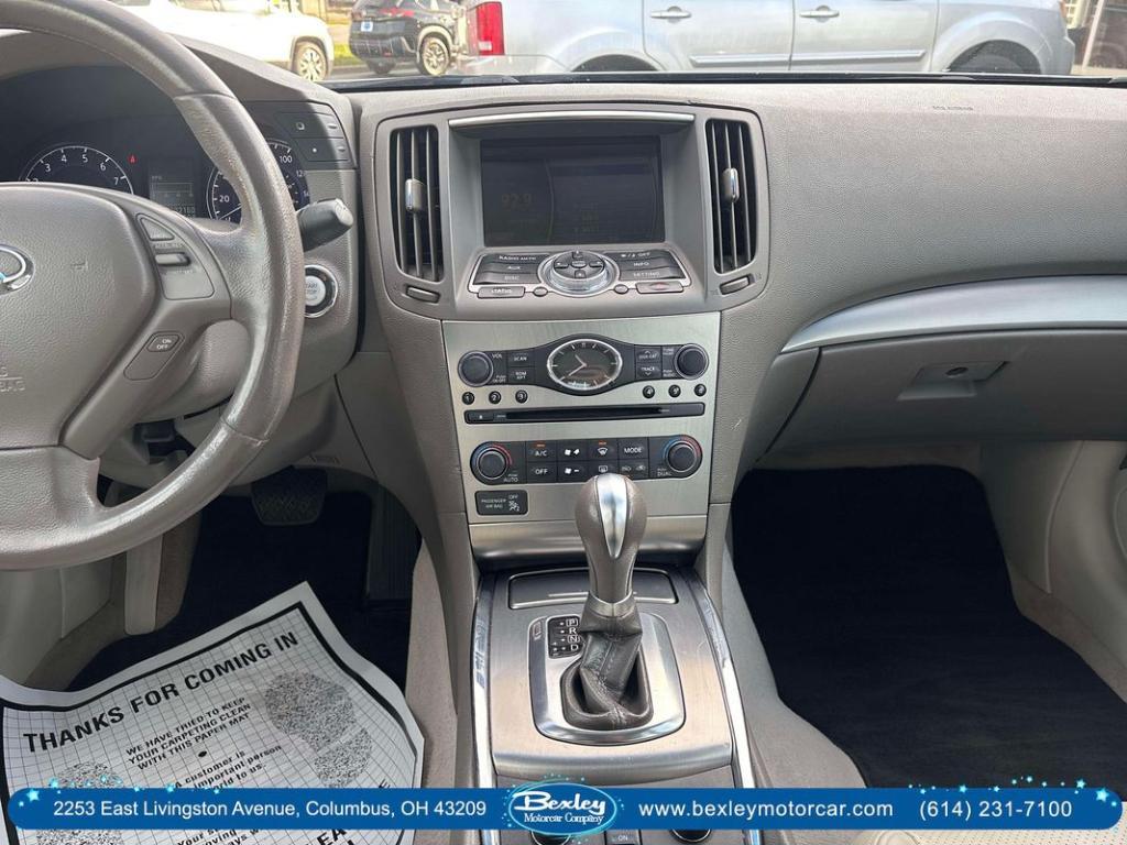 used 2011 INFINITI G25x car, priced at $8,950