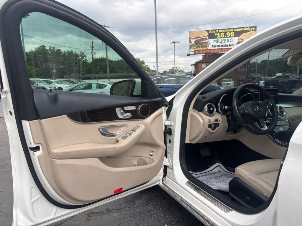 used 2018 Mercedes-Benz C-Class car, priced at $18,950