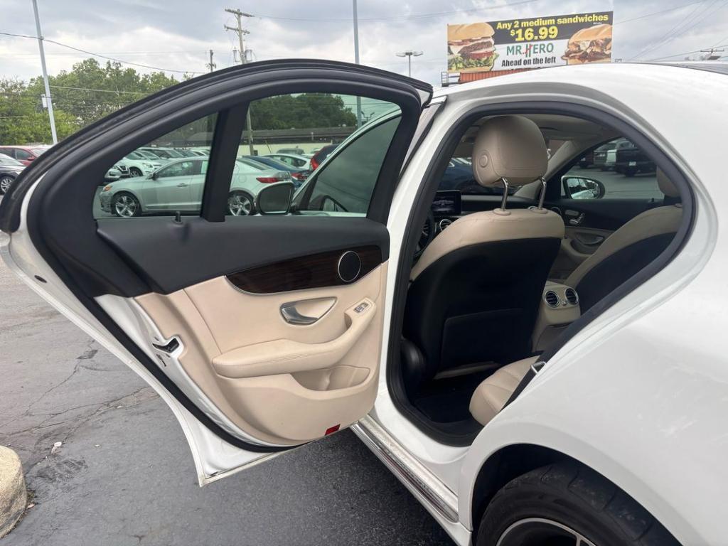 used 2018 Mercedes-Benz C-Class car, priced at $18,950