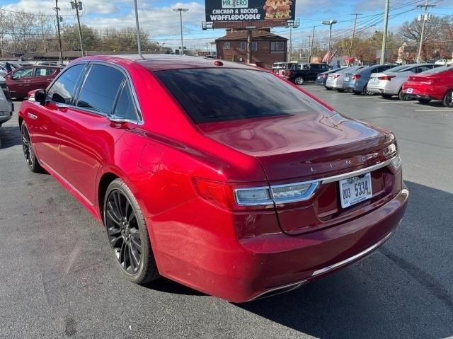 used 2017 Lincoln Continental car, priced at $16,950