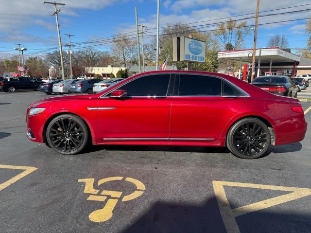 used 2017 Lincoln Continental car, priced at $16,950