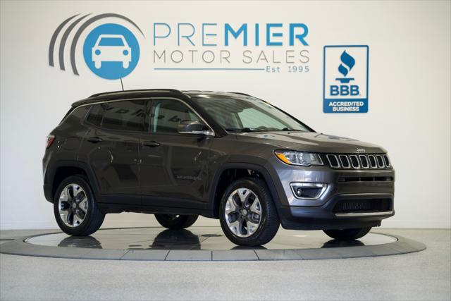 used 2019 Jeep Compass car, priced at $18,800