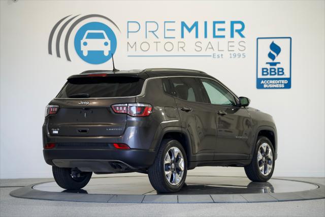 used 2019 Jeep Compass car, priced at $18,800