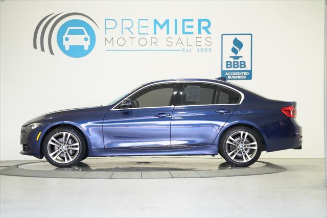 used 2017 BMW 330 car, priced at $13,800