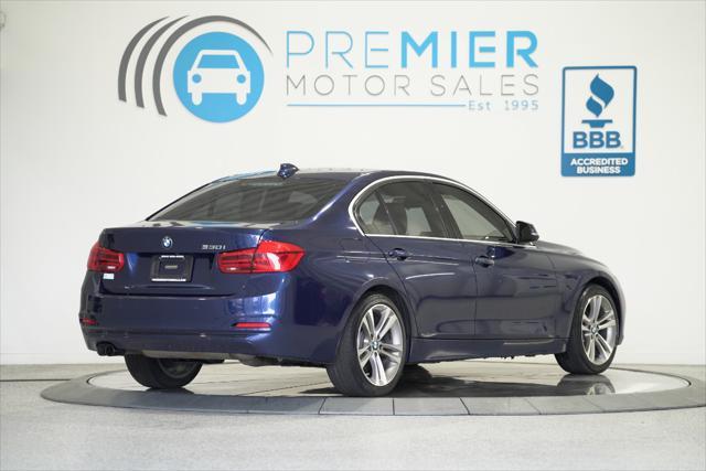 used 2017 BMW 330 car, priced at $13,800