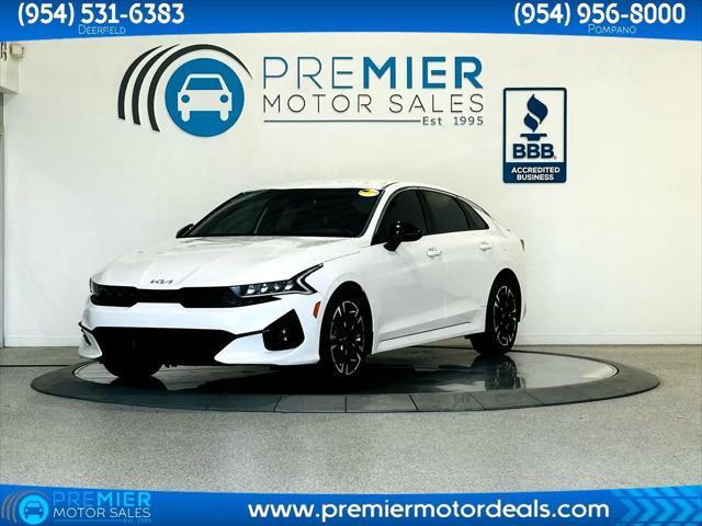 used 2022 Kia K5 car, priced at $24,800