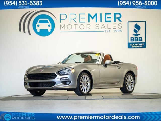 used 2017 FIAT 124 Spider car, priced at $12,800