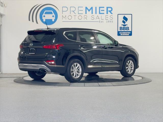 used 2019 Hyundai Santa Fe car, priced at $13,800