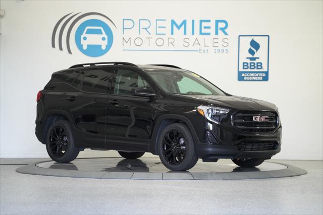 used 2021 GMC Terrain car, priced at $20,800