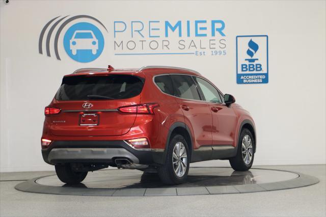 used 2019 Hyundai Santa Fe car, priced at $20,800