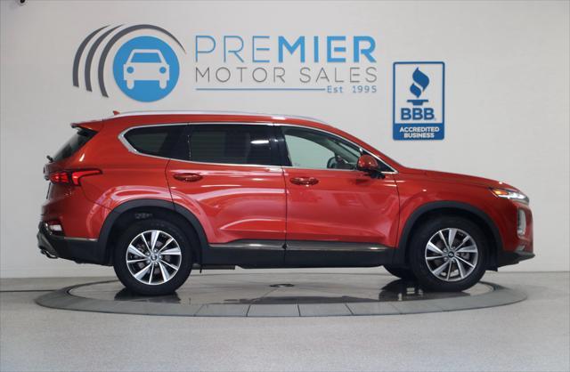 used 2019 Hyundai Santa Fe car, priced at $20,800