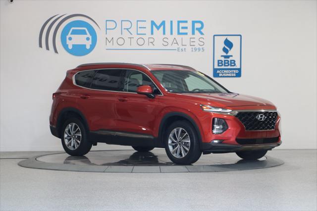 used 2019 Hyundai Santa Fe car, priced at $20,800