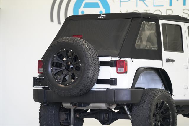 used 2015 Jeep Wrangler Unlimited car, priced at $21,800