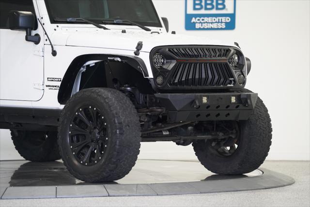 used 2015 Jeep Wrangler Unlimited car, priced at $21,800