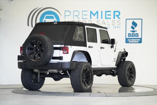 used 2015 Jeep Wrangler Unlimited car, priced at $21,800