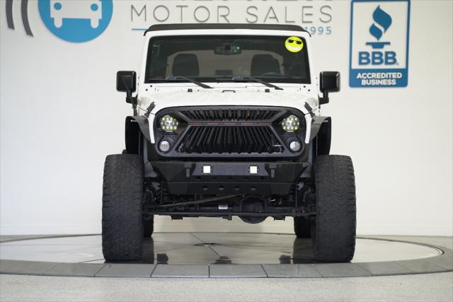 used 2015 Jeep Wrangler Unlimited car, priced at $21,800