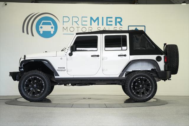 used 2015 Jeep Wrangler Unlimited car, priced at $21,800