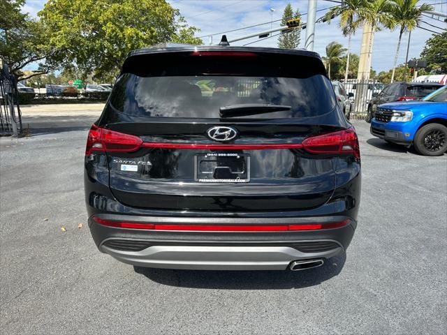 used 2021 Hyundai Santa Fe car, priced at $20,800