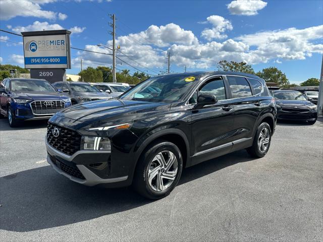 used 2021 Hyundai Santa Fe car, priced at $20,800