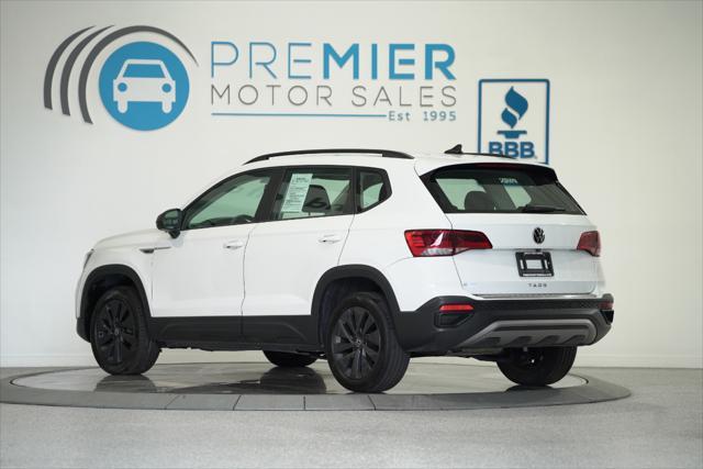 used 2022 Volkswagen Taos car, priced at $17,800