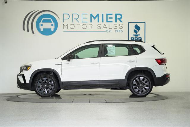 used 2022 Volkswagen Taos car, priced at $17,800