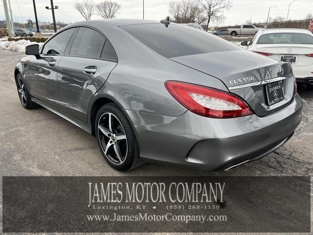 used 2017 Mercedes-Benz CLS 550 car, priced at $26,823