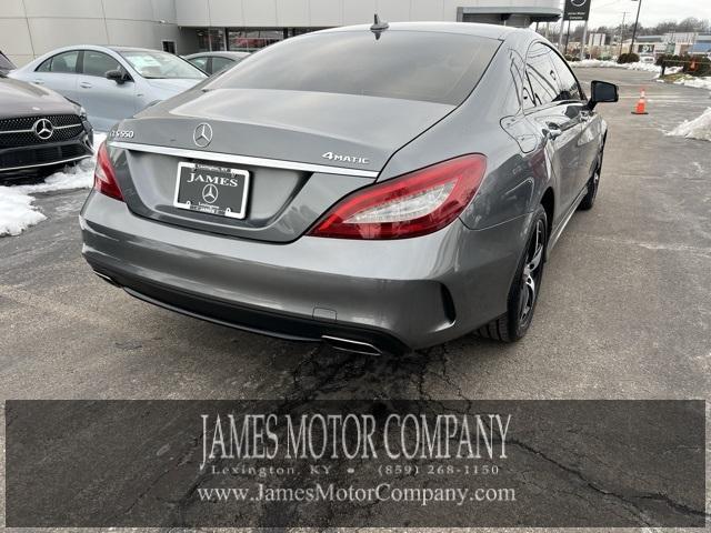 used 2017 Mercedes-Benz CLS 550 car, priced at $26,823