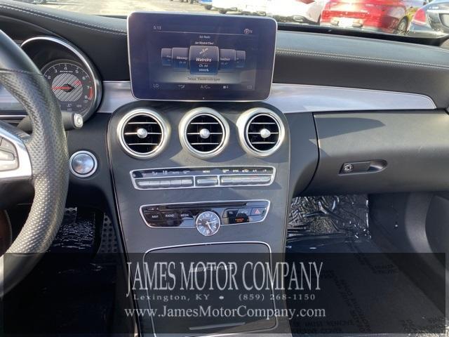 used 2017 Mercedes-Benz AMG C 63 car, priced at $48,714
