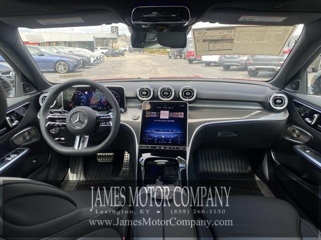 new 2025 Mercedes-Benz C-Class car, priced at $62,855